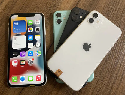 Apple iPhone 11 Dual Sim 2 Sim iPhone11 64GB 128GB 256GB ROM 6.1' Original Retina IPS LCD Face ID NFC Unlocked 4G LTE Mobile - Universal Market