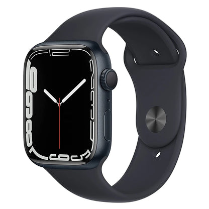 100% Original Apple Watch Series 7 41mm / 45mm Apple Watch S7 Aluminum Case with Sport Band iOS SmartWatch