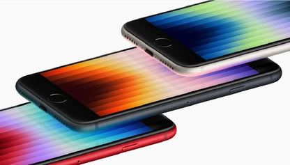 Apple iPhone SE 2022 64GB RAM 128GB ROM A15 Bionic Chip 4G 4.7" Original 12MP Camera Fingerprint Unlocked SE3 used smartphone