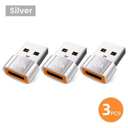 Olaf 10A OTG USB 3.0 To Type C Adapter TypeC Female to USB Male Converter Fast Charging Data Transfer For Macbook Xiaomi Samsung