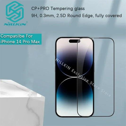 Nillkin For iPhone 15 Pro Max/15+/15 Plus/14 Pro Max/13 Pro Max CP+PRO Mobile phone screen Anti-Explosion tempered Glass