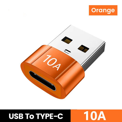 Olaf 10A OTG USB 3.0 To Type C Adapter TypeC Female to USB Male Converter Fast Charging Data Transfer For Macbook Xiaomi Samsung