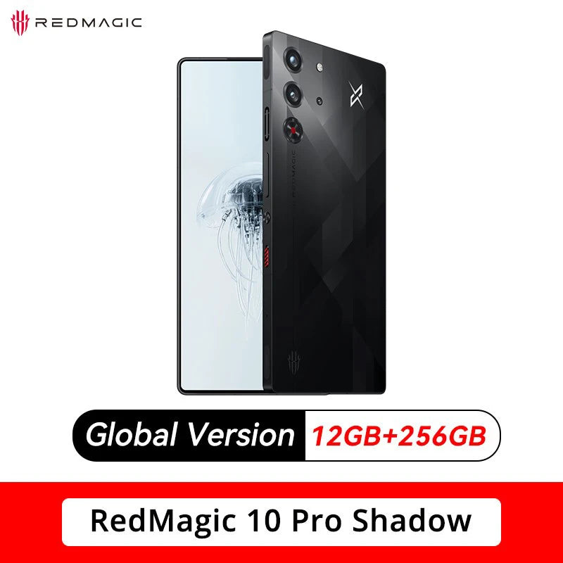 Original Global Version RedMagic 10 Pro 5G Gaming Phone 6.853" Snapdragon 8 Elite 7050mAh 80W Charge 50MP NFC