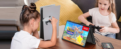 UStation Δ / Delta Plus Stacked Monitor No Drive Required Laptop Dual Screen Folding 18.5" With USB C Mini HDMI For PC Mac Phone