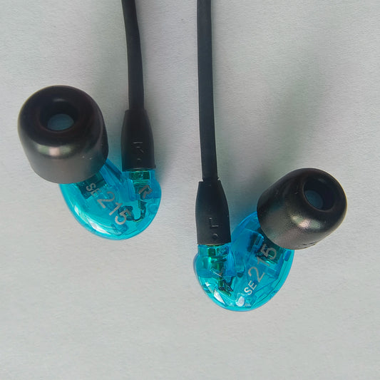 Brand headphone SE215 Earphons Hi-fi Stereo Noise Canceling 3.5MM se215 In ear Earphones Detchabl wire headset with Box VS SE535 - Universal Market