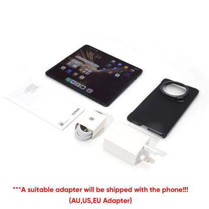RU Express HONOR Magic V5 Global Version 5G Foldable LTPO OLED 120Hz Display 7.92" 50MP Cameras Snapdragon 8 Elite 5820mAh 66W