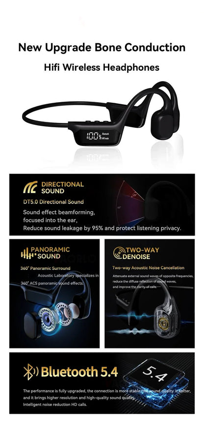 Xiaomi Mijia Bone Conduction Earphones IPX8 Waterproof Headset for Swimming Bluetooth 5.4 Wireless Sport Headphones MP3 32G RAM - Universal Market