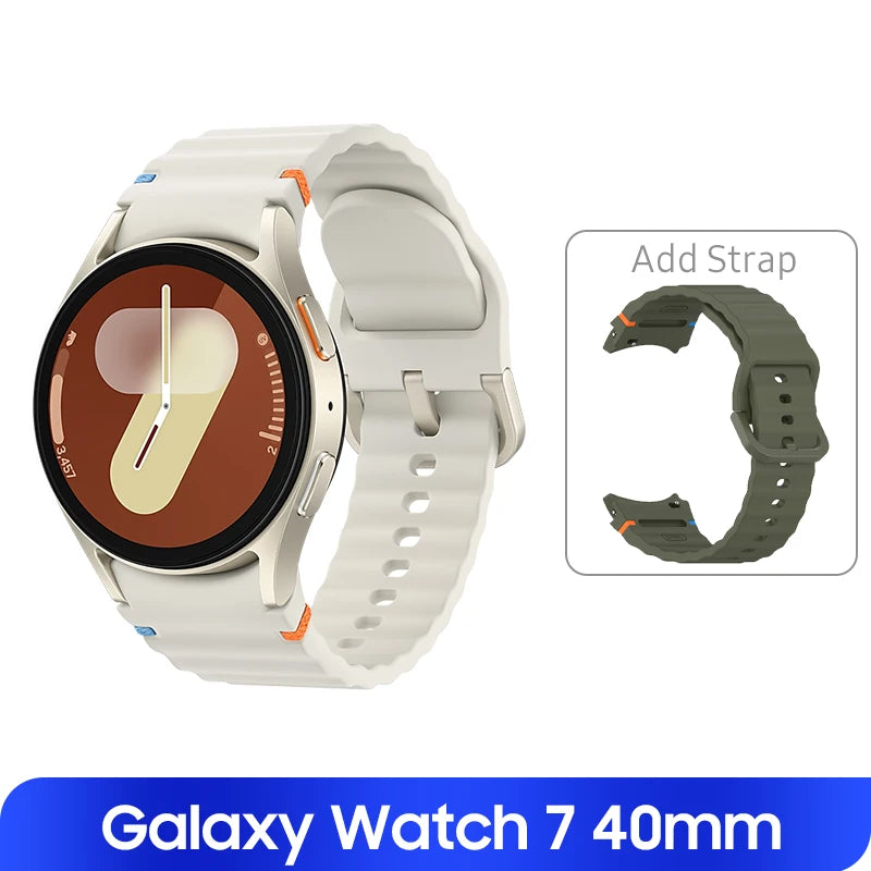 Samsung Galaxy Watch 7 40mm NFC Smartwatch 1.3'' Super AMOLED Display WiFi GPS Watch 300mAh Battery With Galaxy AI For S24 Plus