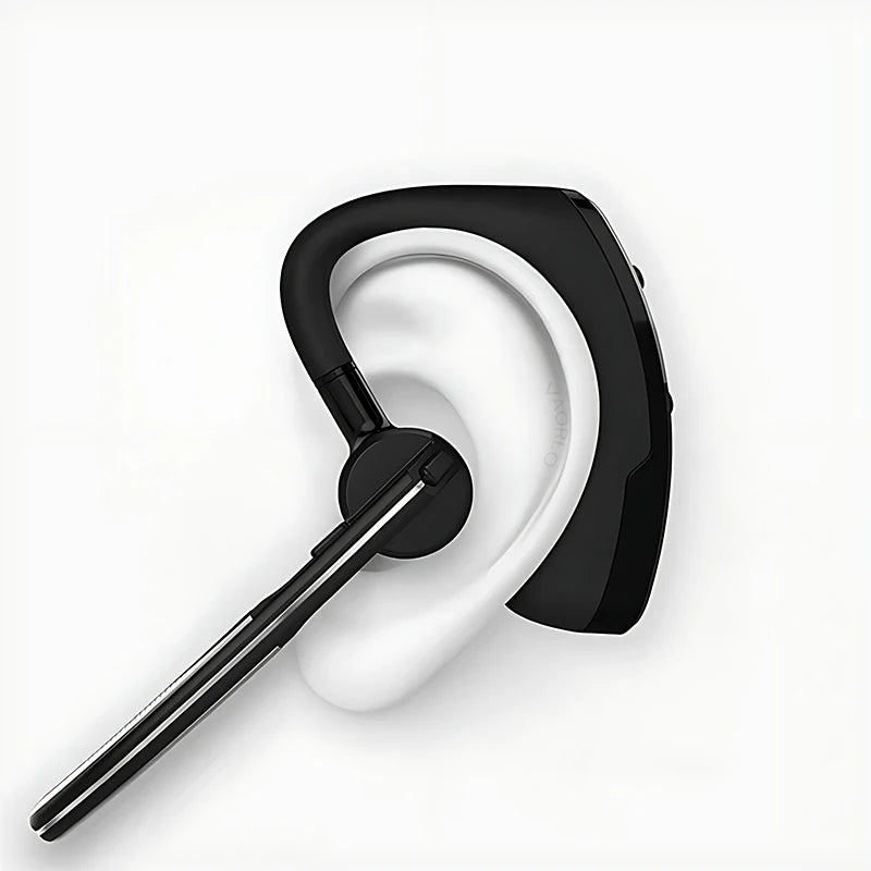 New V8 Wireless Bluetooth Single Earphone With HD Mic Stereo Headset Handsfree Call Business Headphone For Sports Driving Travel - Universal Market
