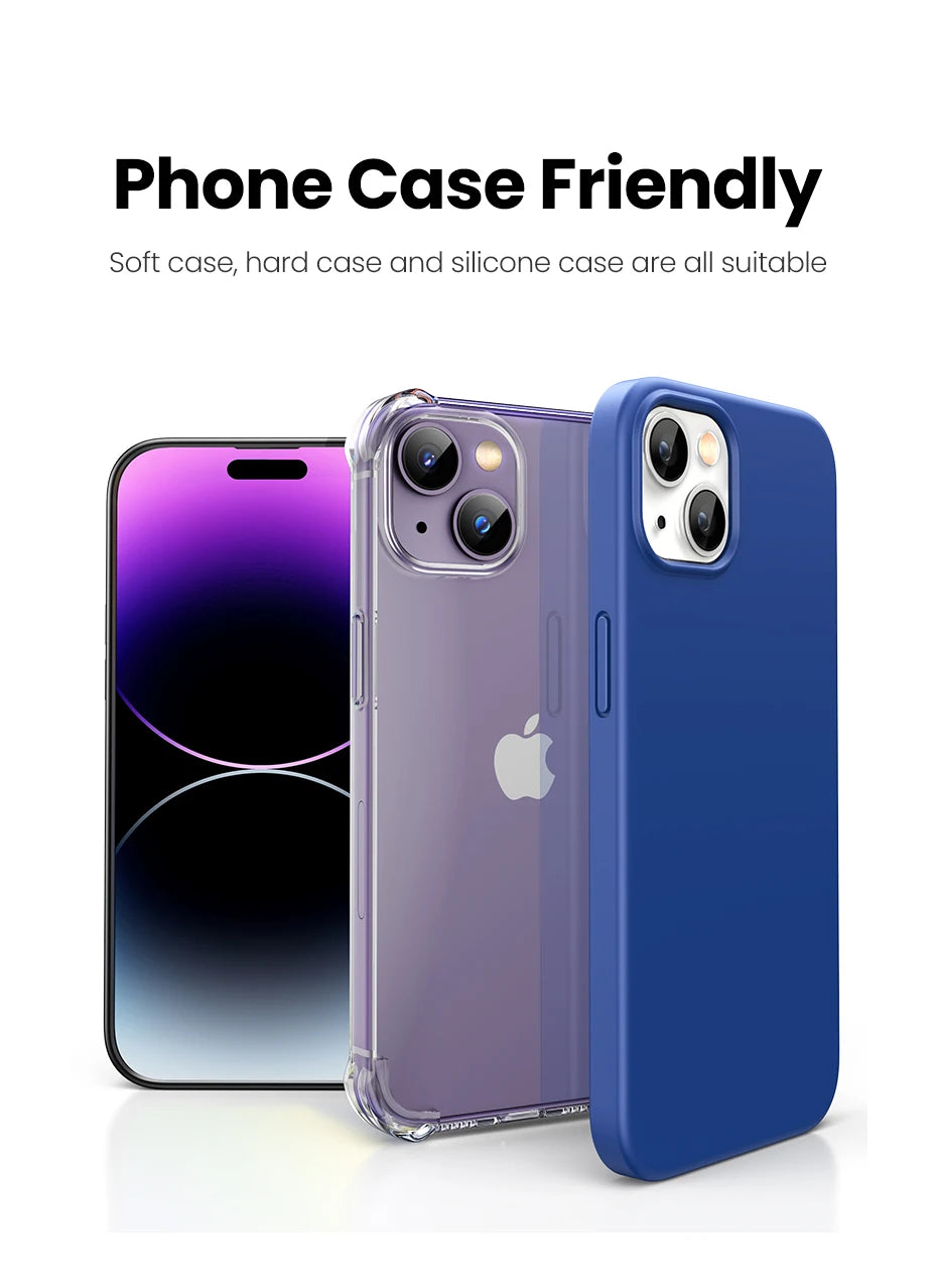 UGREEN 2PCS Privacy Screen Protector For iPhone 15 14 13 Pro Max Anti-Spy Tempered Glass For iPhone 14 Plus Screen Protectors