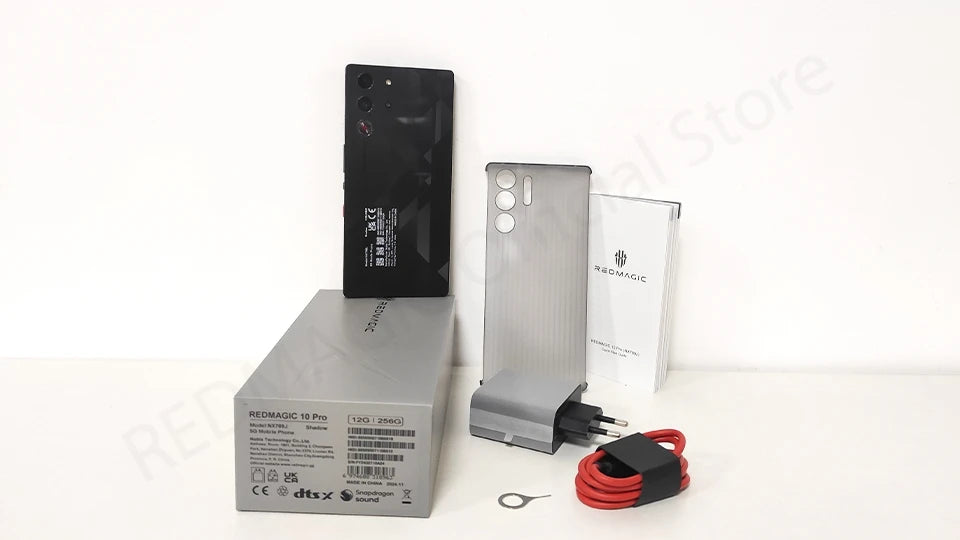 Original RedMagic 10 Pro 5G Global Version Gaming Mobile Phone 6.853" Snapdragon 8 Elite 7050mAh 80W Charge 50MP NFC