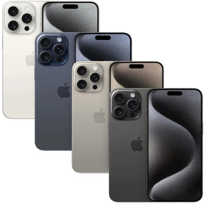 Original iPhone 15 Pro Max 256/512GB 1TB ROM Dual eSIM 8GB RAM 6.7" Genuine Retina OLED NFC A16 15ProMax Unlocked 5G Cell Phone