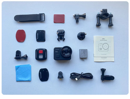 5K Action Camera V10 Electronic Image Stabilization 2" Touch LCD 4K Waterproof Action Camera Dashcam Motion Detection