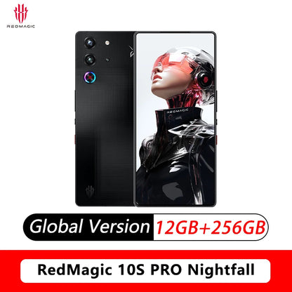 World Premier Global Version RedMagic 10s Pro 5G Gaming Phone 6.85"Snapdragon 8 Elite Leading version 7050mAh 80W  144Hz  NFC