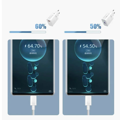 Xiaomi Original 120W Ultra Fast Charger QC 5.0 EU Plug 6A Type C Cable 67W 55W 33W Rapid Charging Adapter For iPhone Huawei 2025