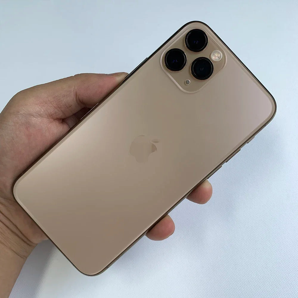 Original Apple iPhone 11 Pro 4G LTE Mobile Phone NFC 64/256/512GB Face ID 5.8" 12MP 4K@60fps A13 Bionic Hexa-Core IOS 11 pro - Universal Market