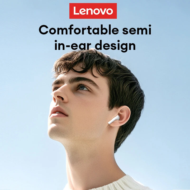 Choice Lenovo LP23 Bluetooth 5.4 Earphones HiFi Music Headset Wireless TWS Headphones Noise Reduction Sport Gaming Headphones - Universal Market