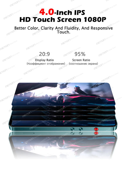 MP3 Mp4 Player Bluetooth 5.0 Wifi MP5 Android with Multiple Language/Google Service/youtube/Spotify/Free APP/Speaker/Browser/FM