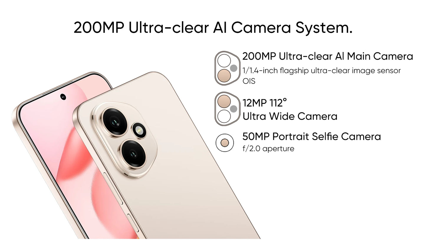 HONOR 400 Global Version 5G Smartphone 6.55'' AMOLED 120Hz Screen Snapdragon 7 Gen 3 6000mAh Battery 80W Supercharge eSIM IP66