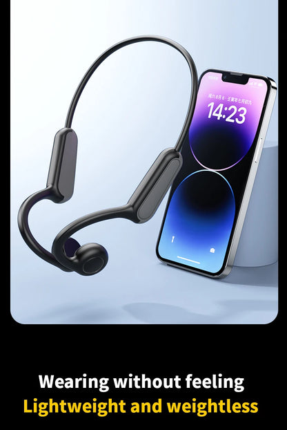 Xiaomi Mijia Bone Conduction Earphones Bluetooth 5.3 Sports Wireless Headphones Ear Hook Waterproof Headset for Running Driving - Universal Market