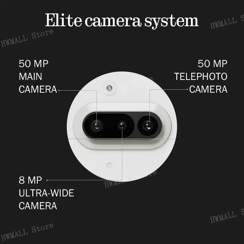 Global Version Nothing Phone (3a) Qualcomm Snapdragon 7s Gen 3 6.77 AMOLED Screen 120Hz Dual 50 MP Camera