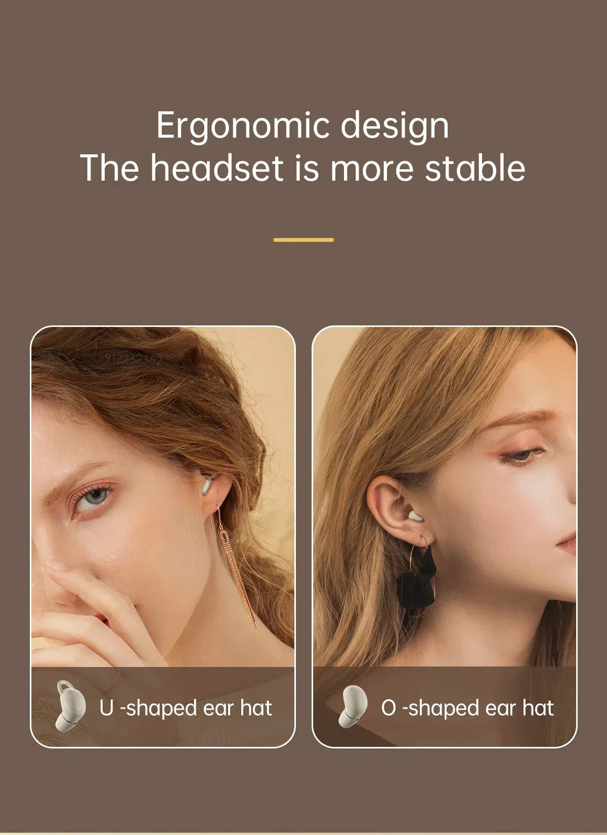 Xiaomi Bluetooth Earphones 999 TWS Sleep Noise Reduction Invisible Earphones in Ear Wearing Comfortable Sleep Earphones - Universal Market