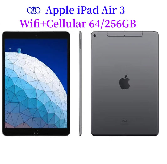 Unlocked Original Apple iPad Air 2019 10.5'' iPad Air 3rd Generation Wifi Cellular 64 256GB 3GB RAM A12 Bionic 98% New Tablet ﻿