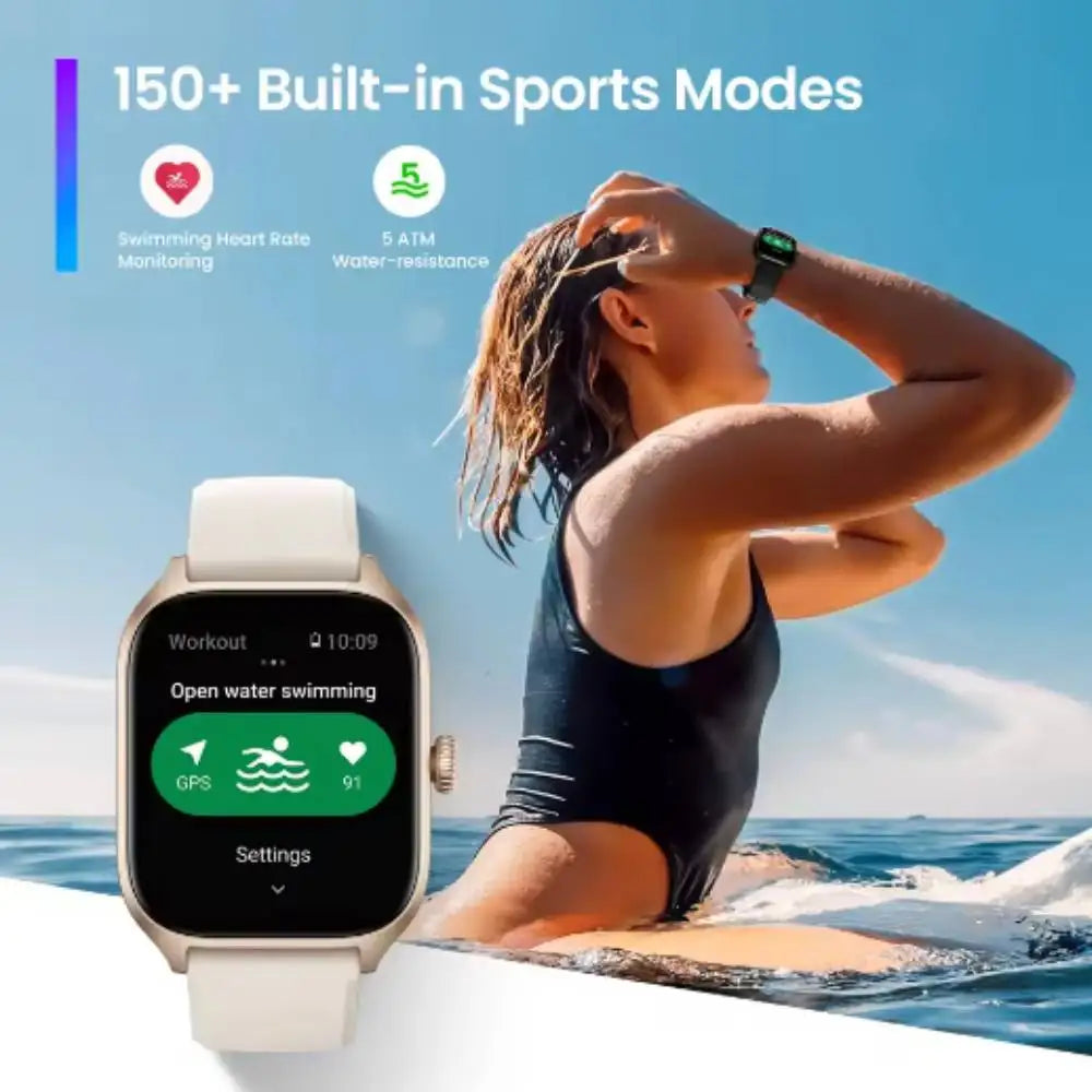 Brand New Amazfit GTS 4 Smartwatch Zepp OS GPS Alexa 24H Heart Rate 150 Sports Modes Smart Watch For IOS Android