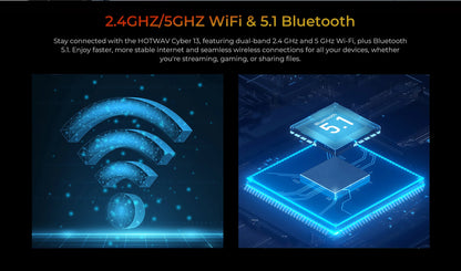 [World Premiere] HOTWAV Cyber 13 Rugged Phone 150LM Flashlight 8GB 128GB Smartphone 6.6'' HD+ 10800mAh 64MP Android 14 Cellphone