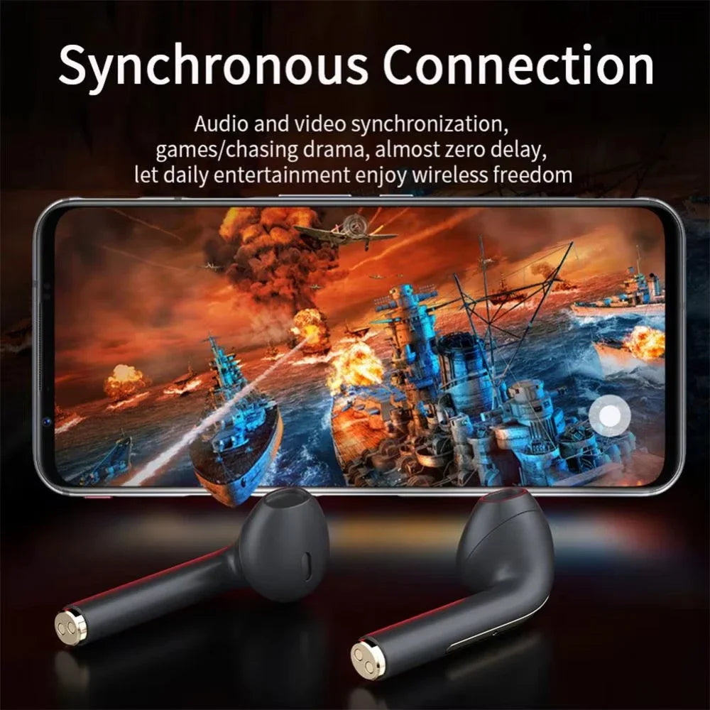 Xiaomi J18 Wireless Earphones HiFI In Ear Stereo Microphone Bluetooth Touch Waterproof Noise Reduction Sports Office Earphones - Universal Market