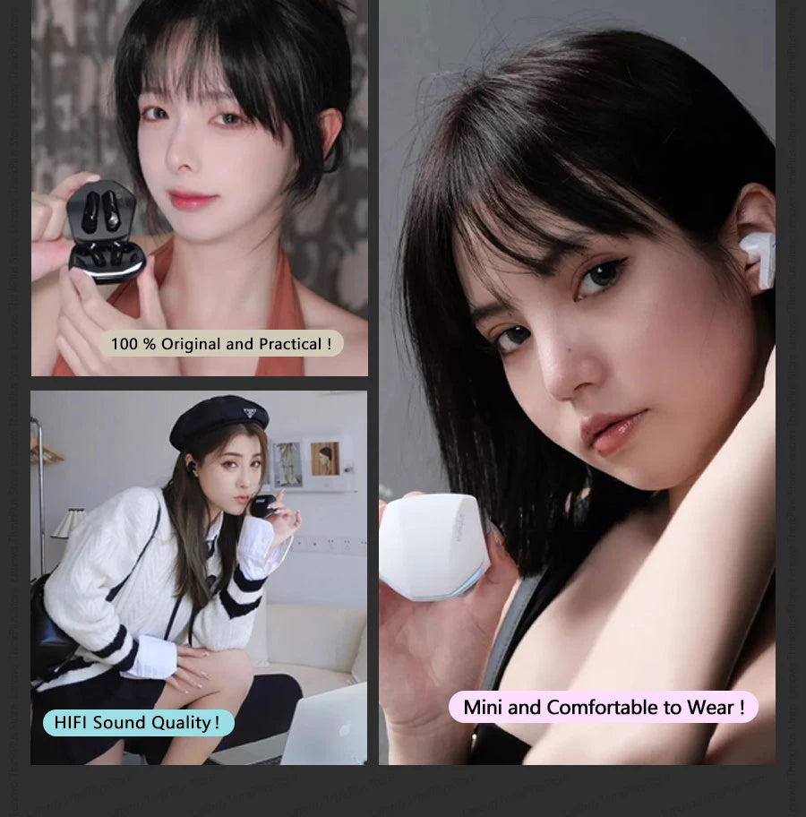 Original Lenovo GM2 Pro 5.3 Earphone Bluetooth Wireless Earbuds Low Latency Headphones HD Call Dual Mode Gaming Headset With Mic - Universal Market