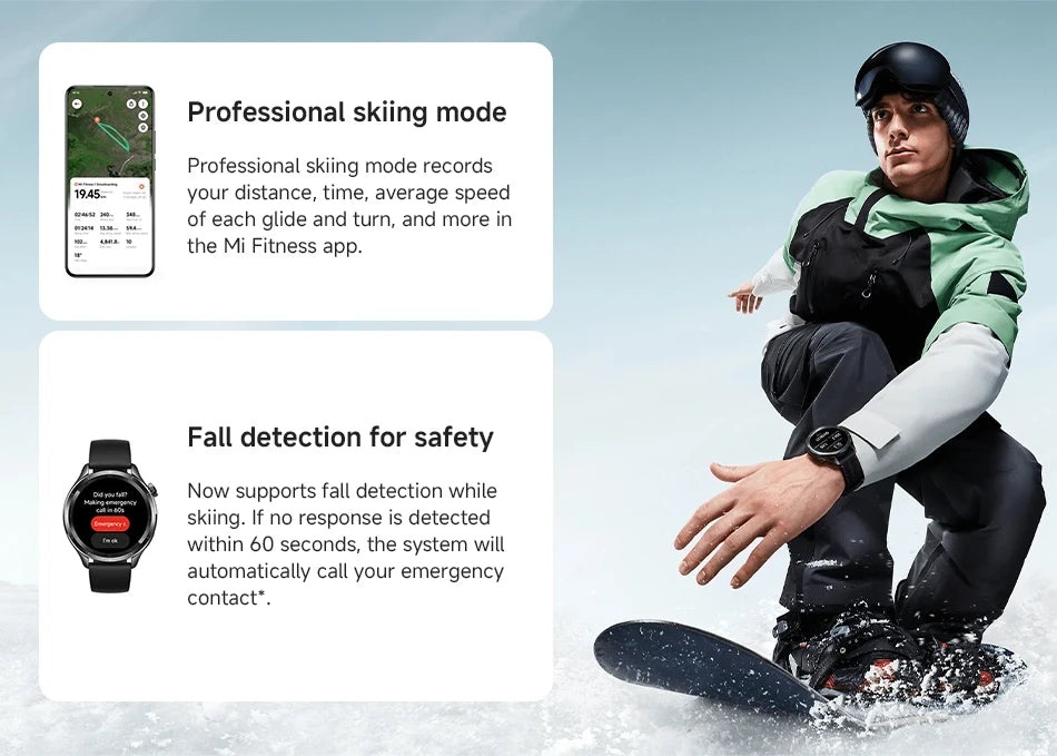 Global Version Xiaomi Watch S4 SmartWatch 1.43" AMOLED Display Wireless Charge Blood Oxygen Bluetooth Phone Call GPS Mi Watches
