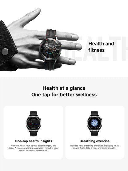 Global Version Xiaomi Watch S4 SmartWatch 1.43" AMOLED Display Wireless Charge Blood Oxygen Bluetooth Phone Call GPS Mi Watches