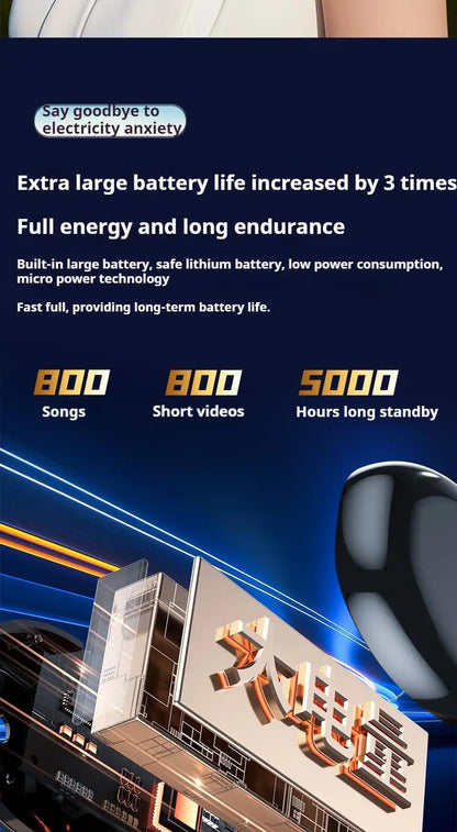 Sports Car Shape Stereo Sound Neckband LED Display Wireless Bluetooth Headphones Magnetic in-ear Headsets Sports Gamer Earphones - Universal Market