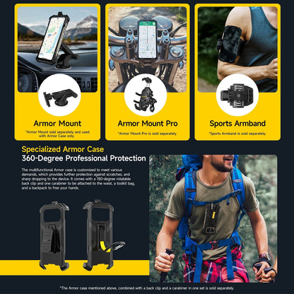 Ulefone Armor 27T Pro Rugged Phone 5G Thermal Imaging 6.78'' 10600mAh 33W 12GB+256GB 64MP Night Vision Camera Android 14 NFC
