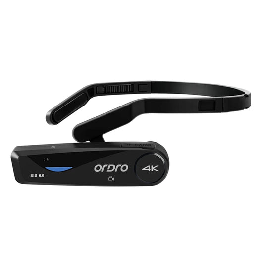 4K Video Camera for Blogger, Ordro EP6 PLUS Mini WiFi YouTube Vlogging Digital Camcorder Head Wearable POV FPV Recorder