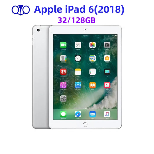 Unlocked Original Apple iPad 9.7'' 2018 iPad 6th Gen Wifi 32/128GB A10 Fusion IPS LCD  95% New Tablet