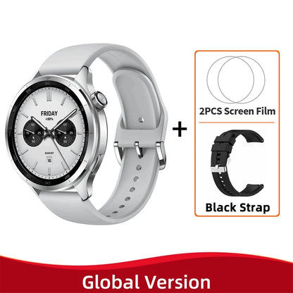 Global Version Xiaomi Watch S4 SmartWatch 1.43" AMOLED Display Wireless Charge Blood Oxygen Bluetooth Phone Call GPS Mi Watches
