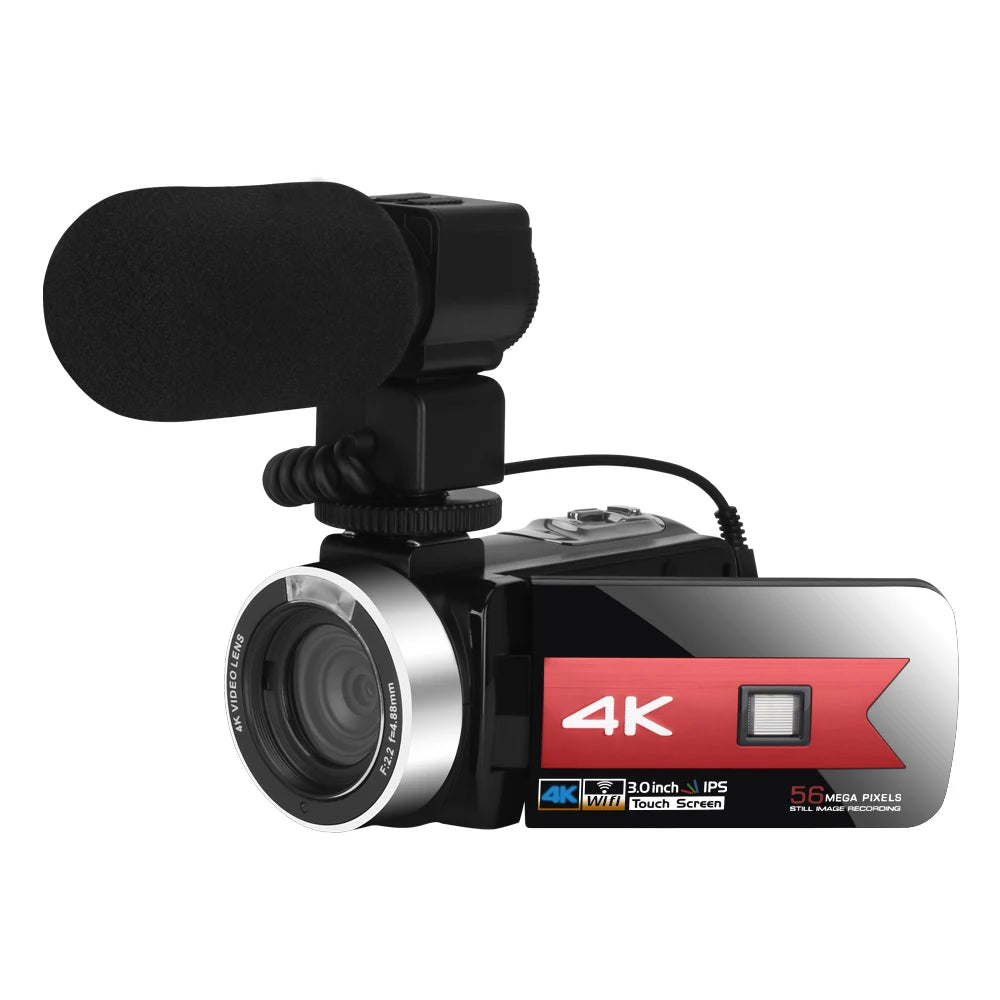 Full HD Video Camera Vlogging Camcorder For Youtube Live Stream WIFI Webcam Night Vision 4K 16X Zoom Photography Digital Cameras